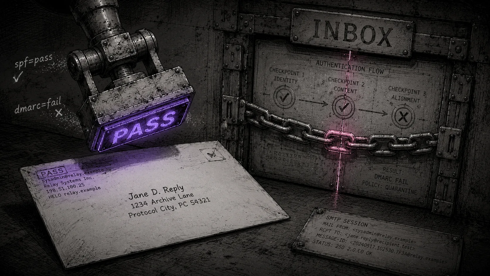 SPF Passes but Mail Lands in Spam